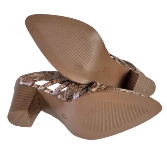 Comfort Est 1946 Snake Print Mules ★ ️️😎 💯 - Picture 6 of 6